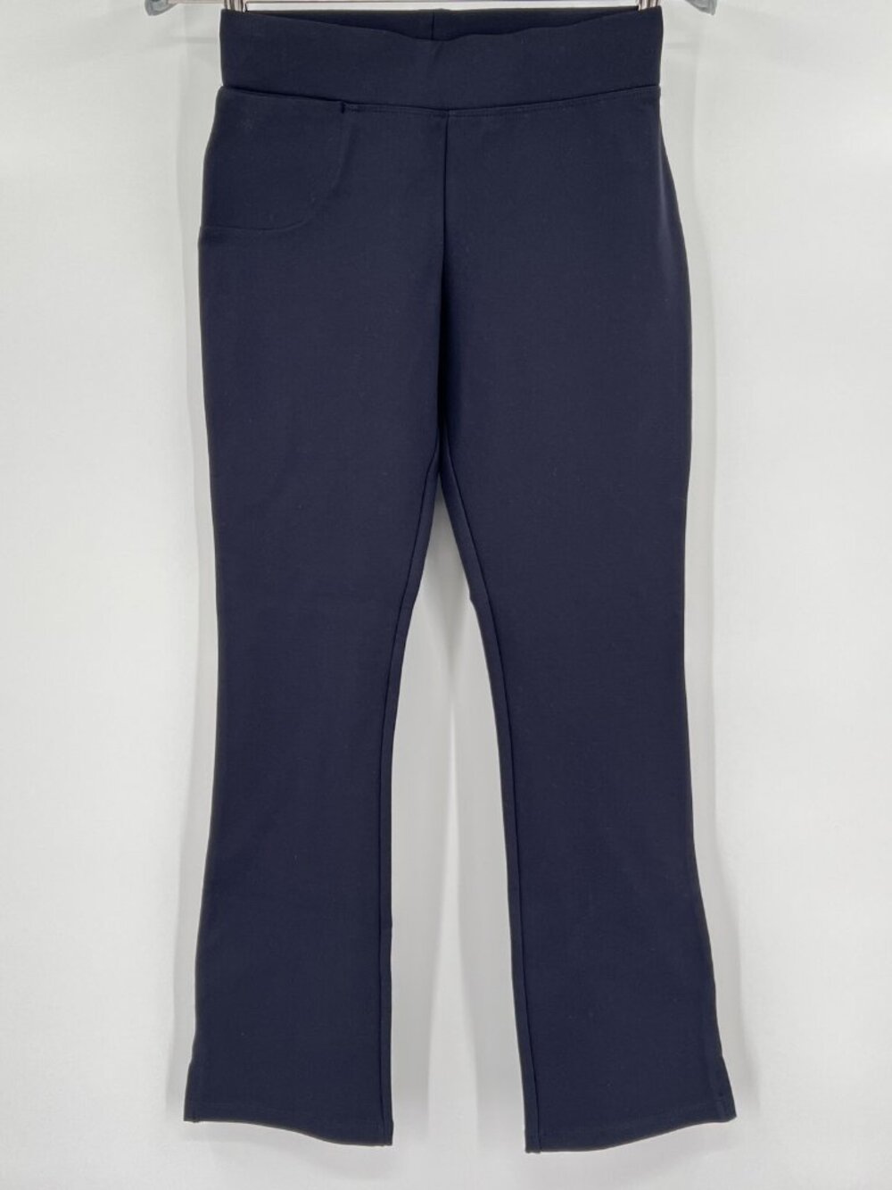 Quince Navy Blue Ponte Pants - Kick Flare - XS - 24" Inseam - NWOT